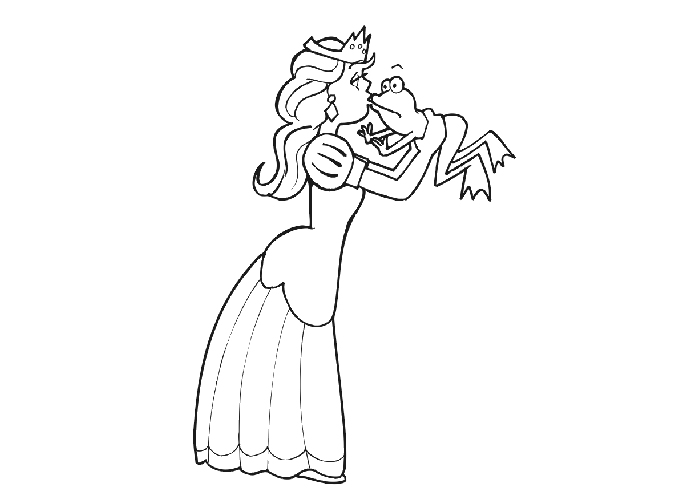 princess and frog coloring pages. Princess coloring pages