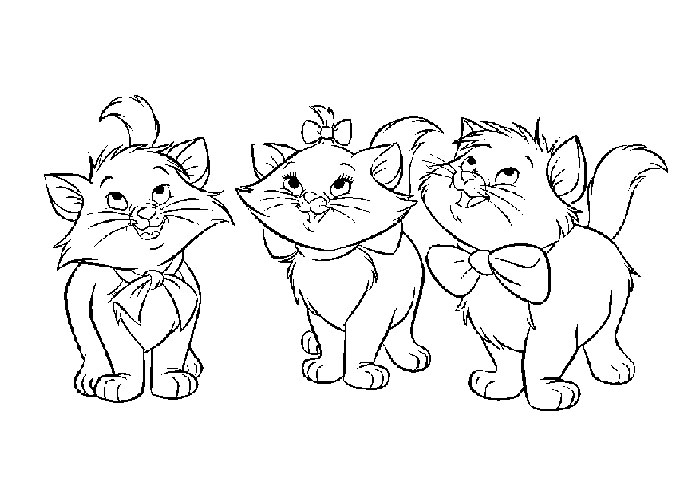 baby cat coloring pages - photo #6