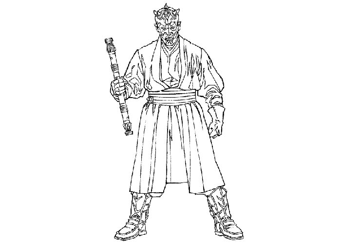 darth maul printable coloring pages - photo #21