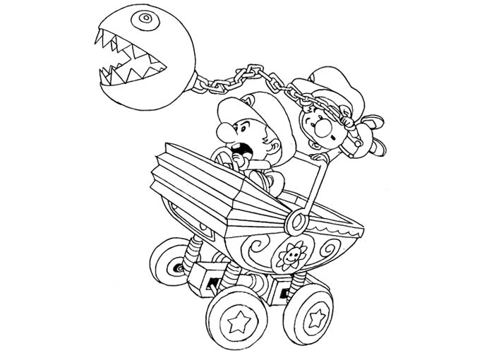 baby daisy mario coloring pages - photo #20