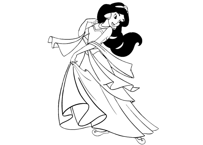 Featured image of post Coloring Sheet Princess Jasmine Coloring Pages