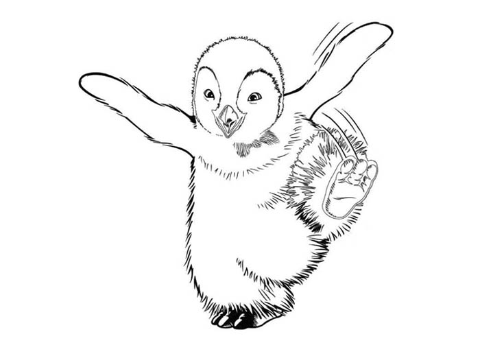 Happy Feet coloring pages Coloring pages